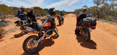 Menindee Adventure Ride - 2019 KTM 690 - Day 2 - Crashed into Kangaroo . .