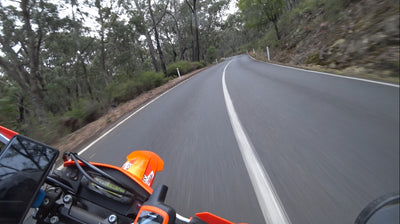 A bit of road riding on a 2019 KTM 690 Enduro R. Stock tyres & Exhaust.